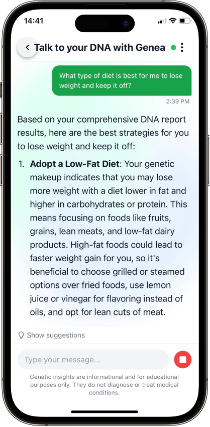 Pangenea app screenshot