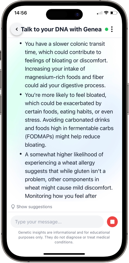 Pangenea app screenshot